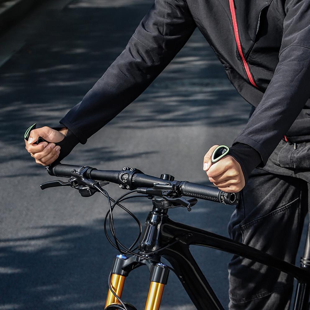 Bicycle Bar Ends Ergonomic Anti-slip MTB Mountain Bike Handlebar Ends for 21.8-22.8mm Handlebars