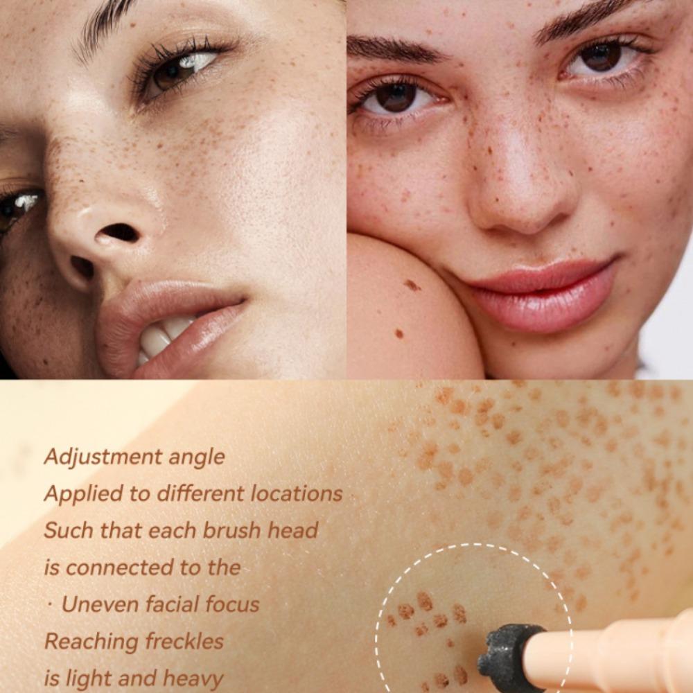 MLSMILE New Product Natural Simulation Freckles Are Not Easy To Fade Color and Waterproof and Dry Seal Seal Freckles Point Spots