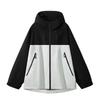 Unisex American Style Waterproof Hooded Windbreaker Jacket for Autumn Camping and Sports