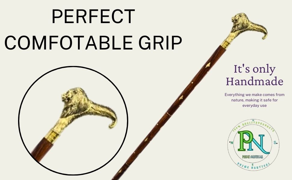 Лев Латунная Антикварная Дизайнерская Ручка Викторианская Трость Трость Винтажный Стиль