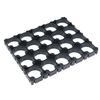 10pcs 4x5 Holder 18650 Lithium Cell Cylindrical Battery Case Holder Batteries Pack Plastic Holder Bracket for DIY Battery Pack
