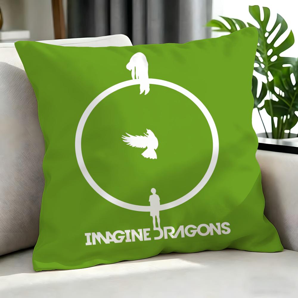 pop Imagine Dragons Cushion Cover Cushion Cover Set Pcs x x x Pillowcase Decorative Sofa Home Decor