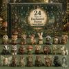 Daily Unboxing Christmas Countdown Calendar Animals Mini Figurines  Holiday Countdown