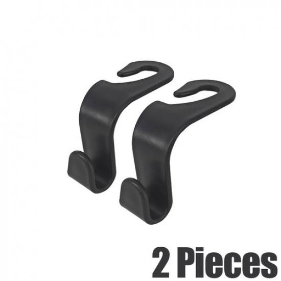 2pcs Car Seat Hook Rear Hanging Bag Holder Storage Bag Wallet Storage Hooks