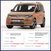 Для Volkswagen VW Caddy Chrome Дверная ручка Крышка Автомобильные аксессуары Гаджеты Стайлинг Защитная пленка