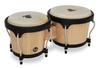 LP Bongos Aspire Wood Bongos Black Hardware LP. LPA601-AW