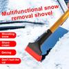 1Pcs Extendable Aluminum Ice Scraper Snow Brush for Car Windshield Telescopic Extra-long Snow Shovel Car Wash & Maintenance