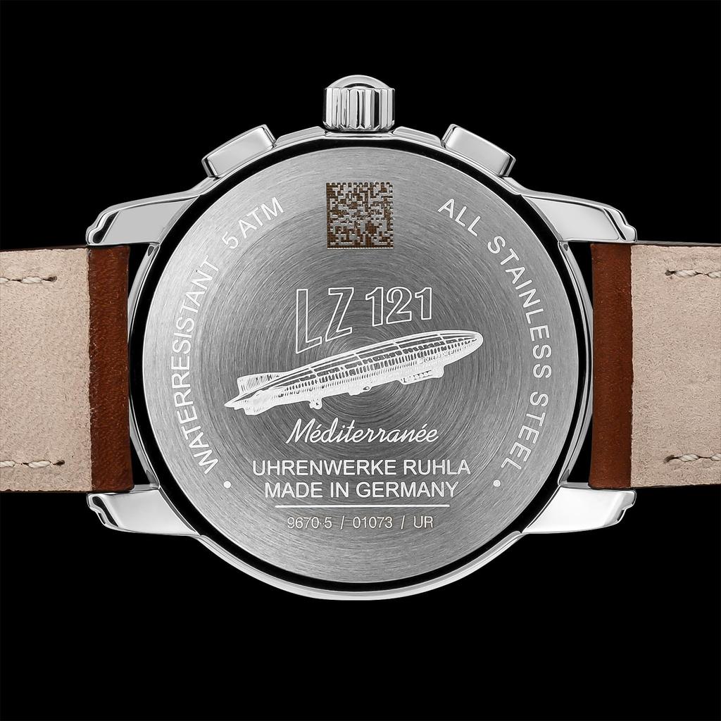 Часы Mediterrani коричневые [Zeppelin] 9670-5 мужские [Товар]
