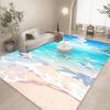 3D ковер с океаном и морской водой, пляжный коврик для воды, ковер для гостиной, спальни, дивана, коврик для двери, детский игровой коврик для ползания, нескользящий напольный коврик