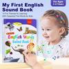 First English Words Sound Book, My First English Sound Toy,470+ Words, 21 Themes, Speak and Spell, Fun Word Game for Educational Language