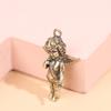 Brass Angel Wings Pendants For Necklaces Solid Copper Key Chains Diy Accessories
