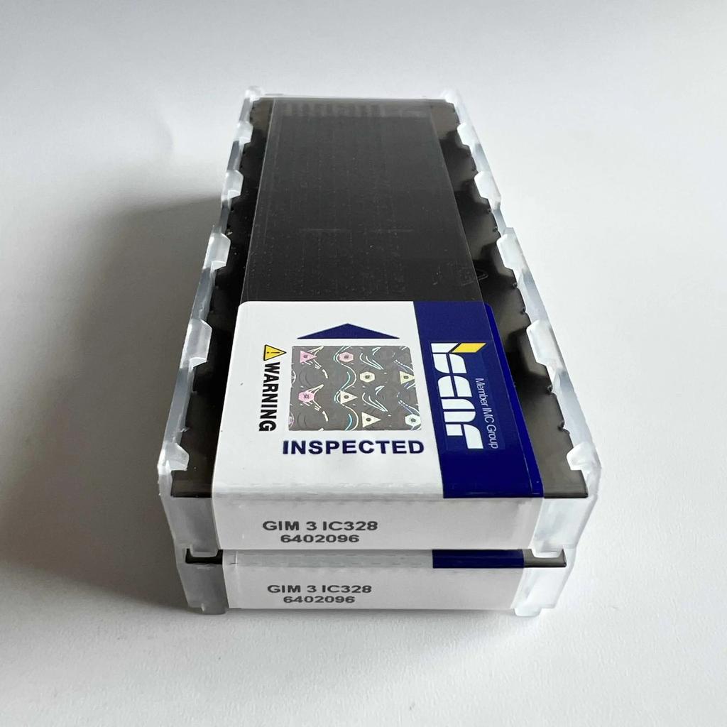 ISCAR / GIM3 IC328 /Industrial indexable carbide inserts 10 Pcs