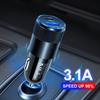 Type C Usb 2 Port Car Charger Phone Charger 3a Fast Charging 12v 15w Lighter Adapter Power Outlet For Iphone Samsung