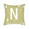 Ins Nordic Style Short Plush Linen Pillowcase Single-sided Printed Cushion Cover Pillowcase