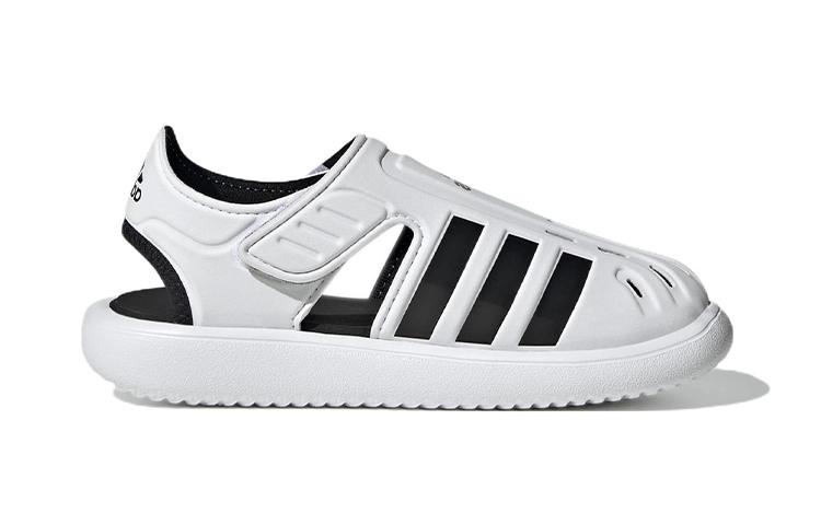 Kids' Sandals Adidas Summer Closed Toe Water Sandal J 'White Black'