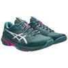 Asics Solution Speed FF 4 Удобная посадка Отскок Низкие теннисные кроссовки Мужские кроссовки Зеленый Серебряный 1041A532-300