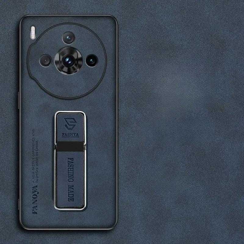 Чехол для ZTE Nubia Z60S Pro Матовый Ударопрочный из PU-кожи С подставкой Магнитный держатель Чехол для ZTE Nubia Z70 Ultra Z60 Z50 Z40S Pro