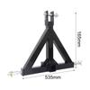 Steel 3point Hitch Receiver Towbar Adapter for Subcompact Tractor with Pins for Industrial Applications