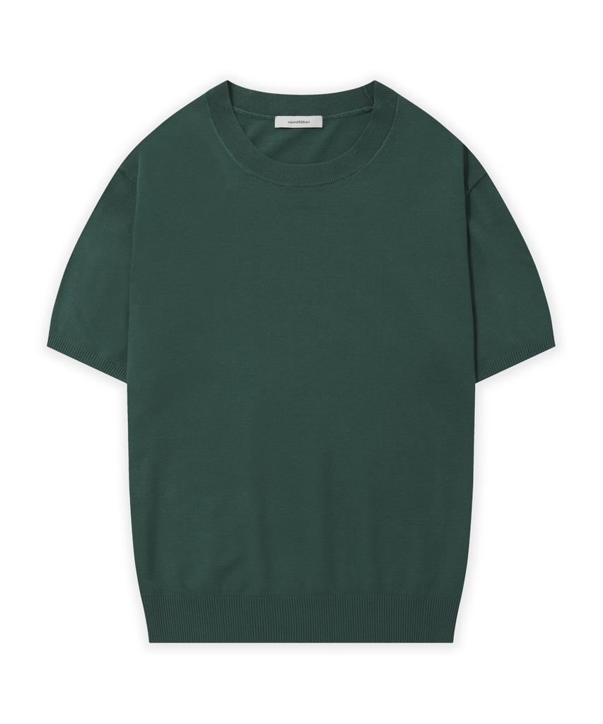 MANNERGRAM Technova Solis Round Short Sleeve Knit - 6 Colors (Type A)