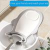 Приспособление для купания младенца Портативная поддержка для купания младенца Легкая очистка Стойка для мытья ягодиц ребенка для раковины столешницы ванны для ежедневного использования