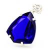 Blue Tanzanite 63 Ct CERTIFIED 925 Sterling Silver Fancy Pendant Jewelry AI-99-NS