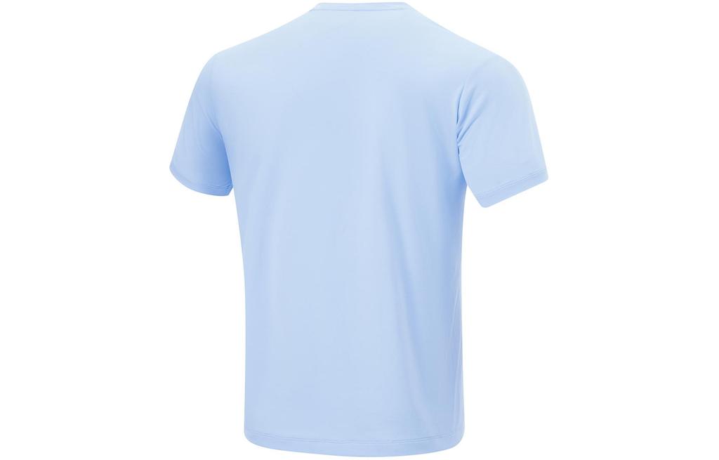 Li Ning Мужская футболка из серии Fitness Цвет: Ледниковый синий ATSU473-6