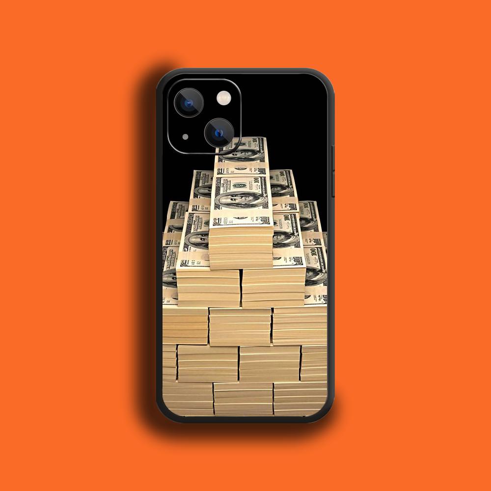 Dollar Money Art Phone Case For iPhone Samsung Galaxy Redmi Xiaomi Oppo OnePlus Note S A 7 8 9 10 11 12 13 14 20 21 22 23 53 54 Pro Max Plus Ultra