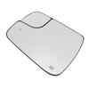 Heated Exterior Mirror Glass with Blind Spot Antifogging Defrosting Improve Driving Safety Replacement for 1500 2500 DT
