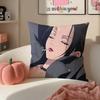 1PC Anime Blue Smoking cool NANA Cushion Cover Pillowcase Short Plush Invisible zipper Room Sofa Cushion Cover
