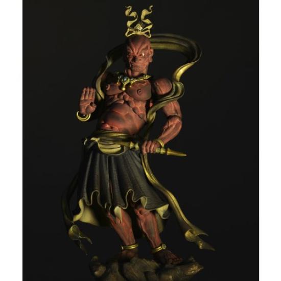 Revoltech Takeya 017 Kongo Rikishi Unshape окрашенная фигурка без масштаба ABS&PVC