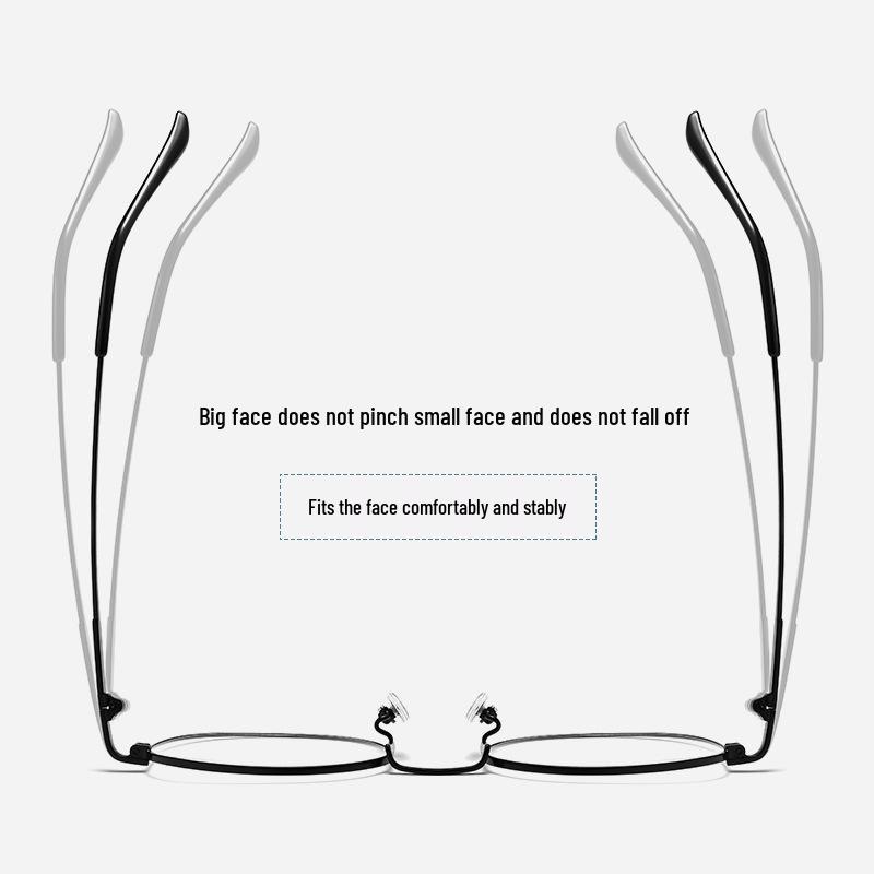 Женские ультралегкие ретро овальные металлические очки с полуободковой оправой и технологией защиты от синего света