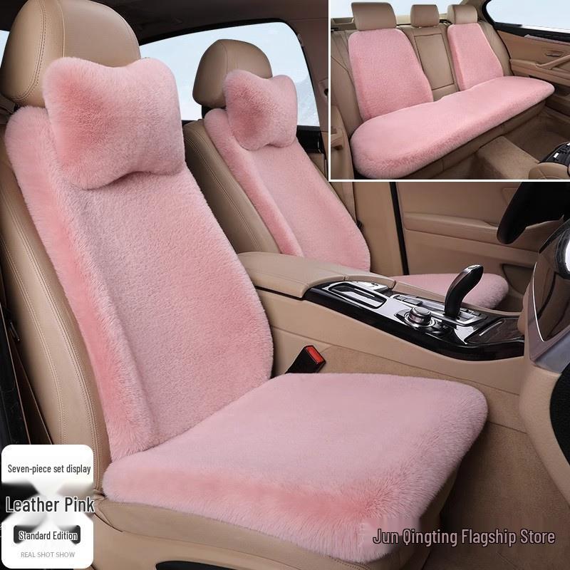Плюшевая зимняя подушка на сиденье автомобиля для Volkswagen Jetta, Bora, Lavida, Sagitar, Santana, Passat