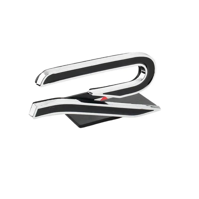 ARTNE1 Metal for Volkswagen VW Golf 8 R LINE Beetle Passat Tiguan Jetta Car Front Grille Emblem Stickers Rear Trunk Side Badge Decals