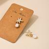 A Pair Summer Day Beach Vacation Style Starfish Pearl Tassel Earrings for Women Geometry Fashion Party Jewelry Gifts Daily Wear