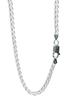Gin No Spiga Chain Length Width Silver 925 Necklace Chain Necklace Chain Sv925 Chain Only [Shinjuku Kura] 40-60cm (40cm) Approx. 3.4mm Men's