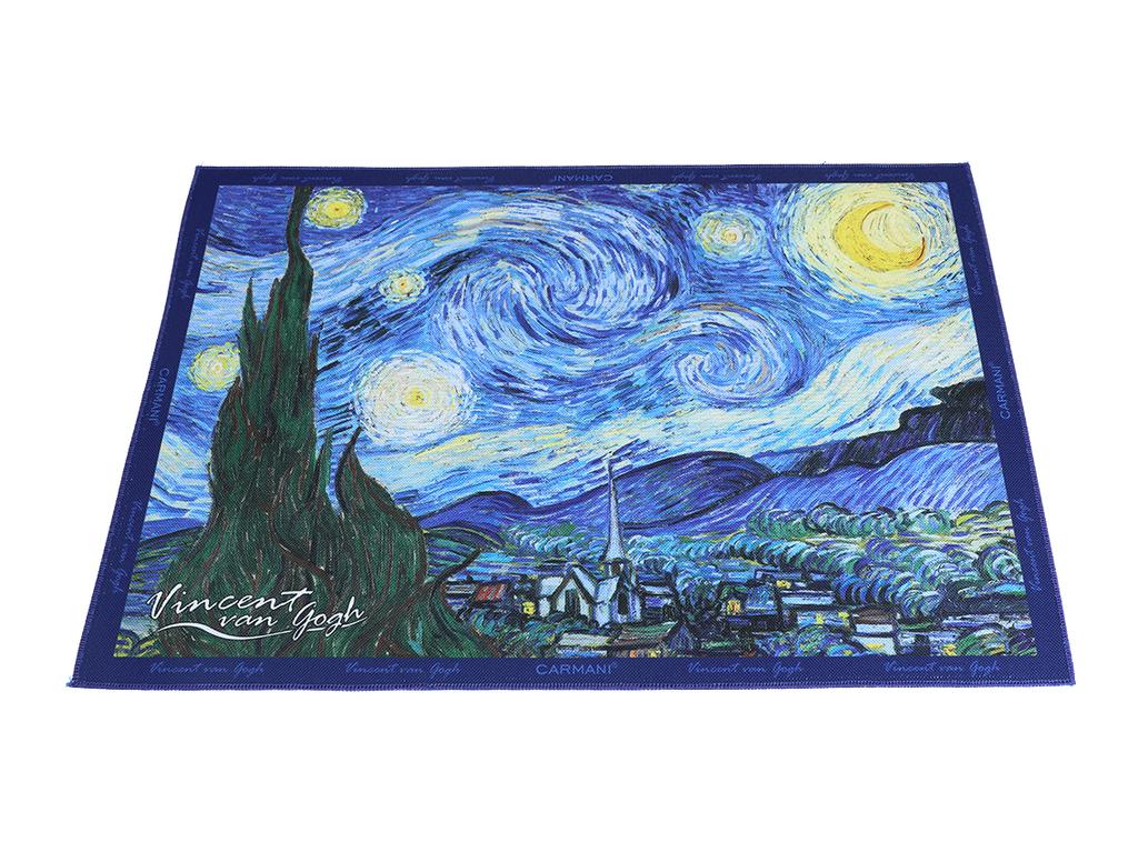 Komplet 4 Szt Podkładki Na Stół Maty Van Gogh Carmani Zestaw Prezent