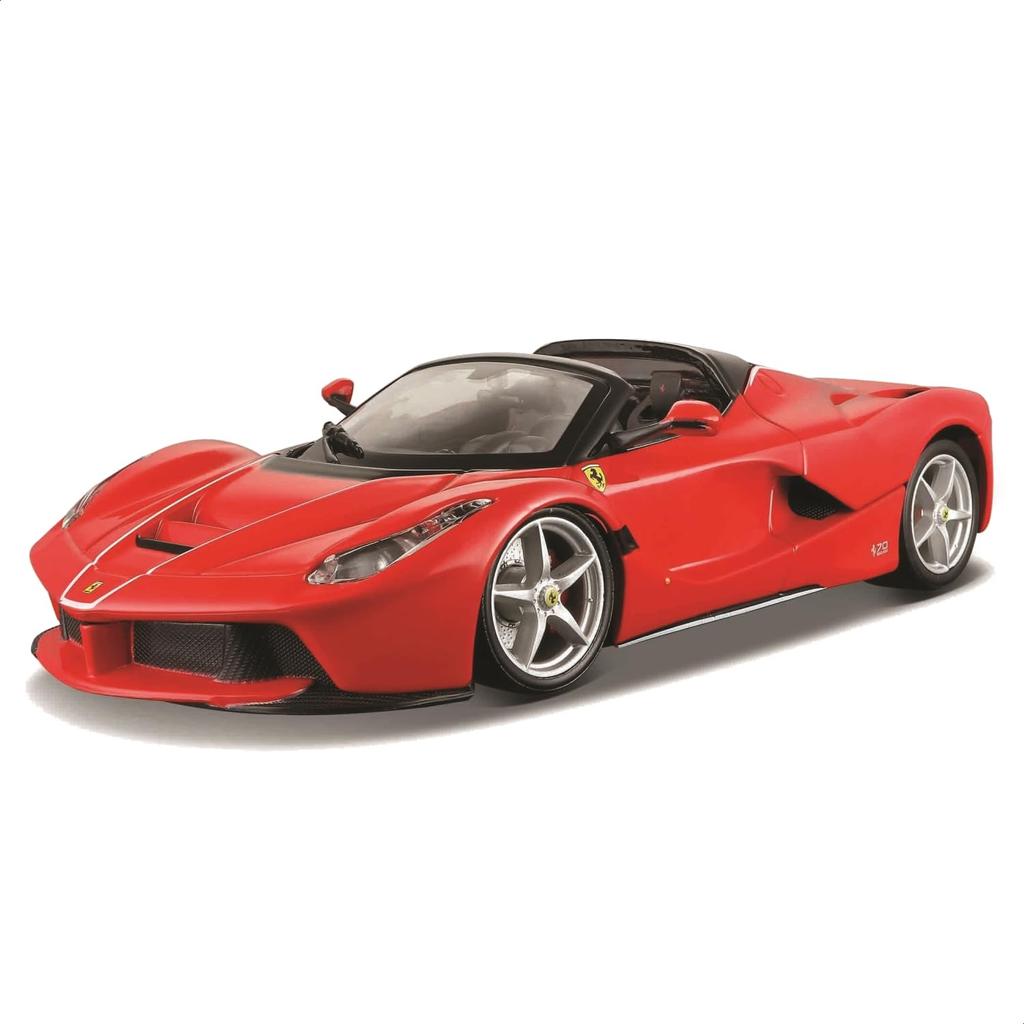 Bburago 1/24 Scale Ferrari LaFerrari Aperta Red / Diecast Model Car Finished Product 18-26022 RD