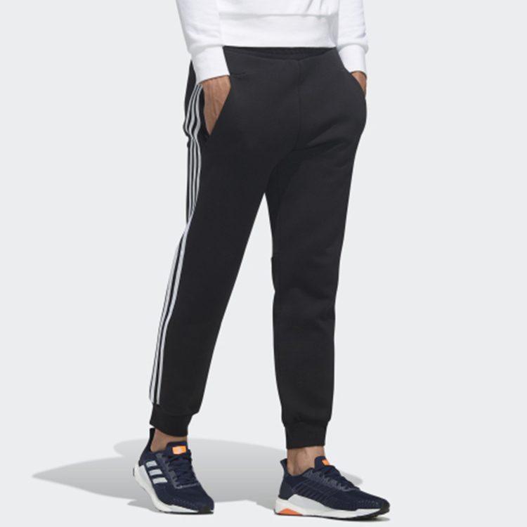 adidas Трикотажные спортивные штаны мужские черные FM9431