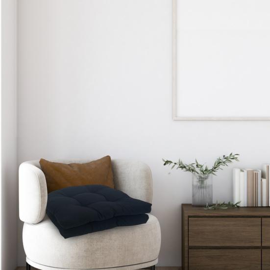 2 шт. уличные подушки для стульев, водонепроницаемые U-образные мягкие подушки для сидений, толстый хлопковый наполнитель, легко чистящаяся подушка для патио для гостиной