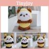 Unique Panda Bee Plush Keychain Adorable Design Great For Kids And Adults Alike