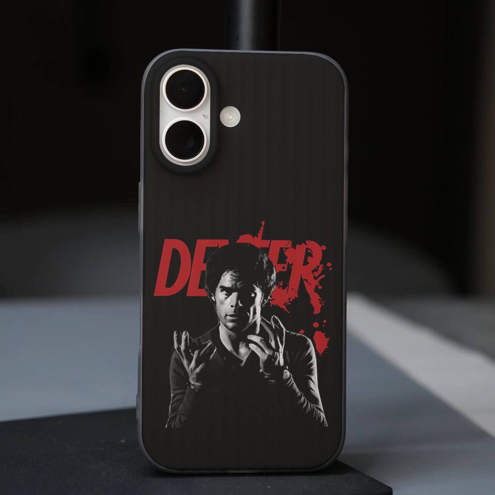 Стильный чехол для телефона Декстер Морган Для IPhone 17 16 15 14 13 12 11 Pro Max Plus Полосатый чехол