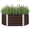 VidaXL Raised Planter Flower Pot Cache-pot Plant Pot Plant Trough Veranda Garden Balcony Patio Terrace Courtyard 45710