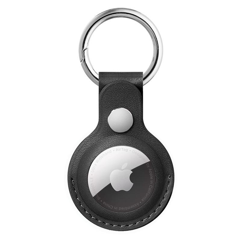 Apple AirTag 2-го поколения Кожаный Защитный Брелок и Чехол для Ошейника Питомца