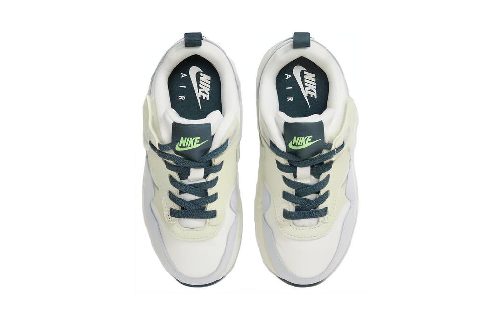 Nike Air Max 1 Удобная амортизация, Износостойкие Низкие Детские Беговые Кроссовки Цвет экрю Детские FB9583-001