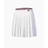 Теннисная классическая модная спортивная плиссированная юбка женские юбки нефритово-белая A11W543317FWT