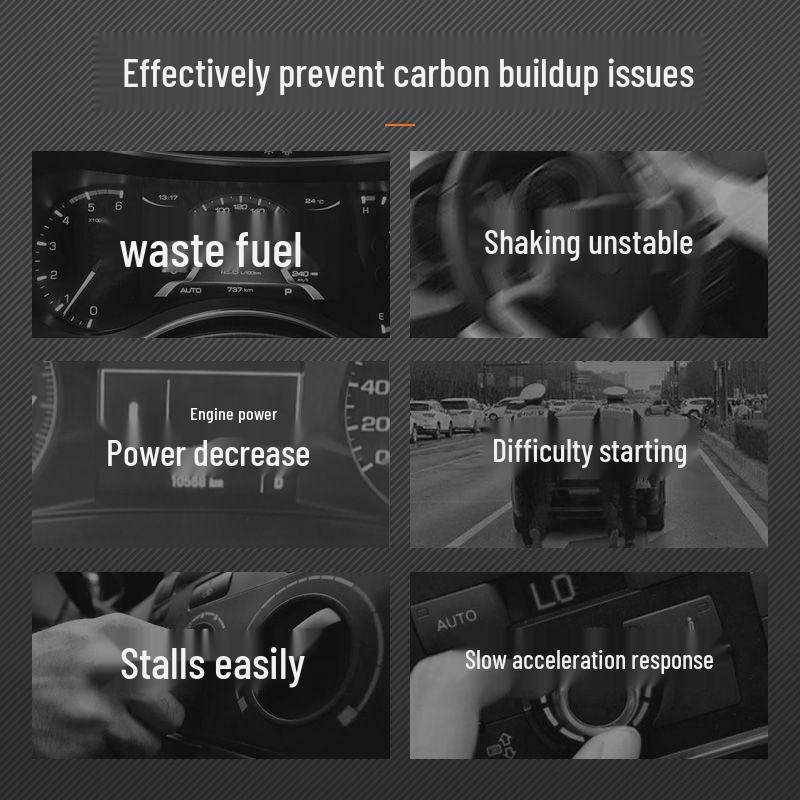 Концентрированная присадка для бензина: Очищает углеродные отложения и увеличивает мощность