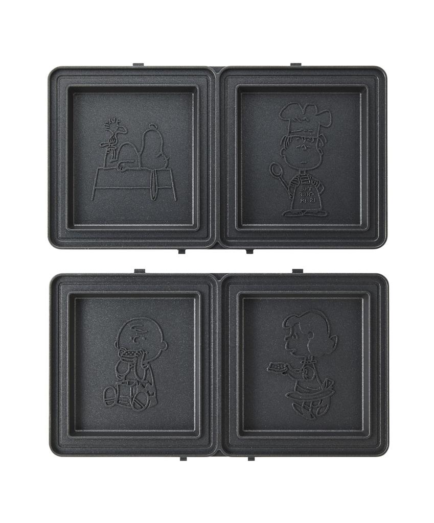 BRUNO PEANUTS Grill Sandwich Maker Double Hot Sandwich Plate (Other, No Size) BOE092-SAND