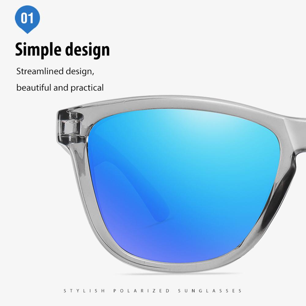Модные классические очки поляризованные солнцезащитные очки для рыбалки и вождения зеркальные солнцезащитные очки