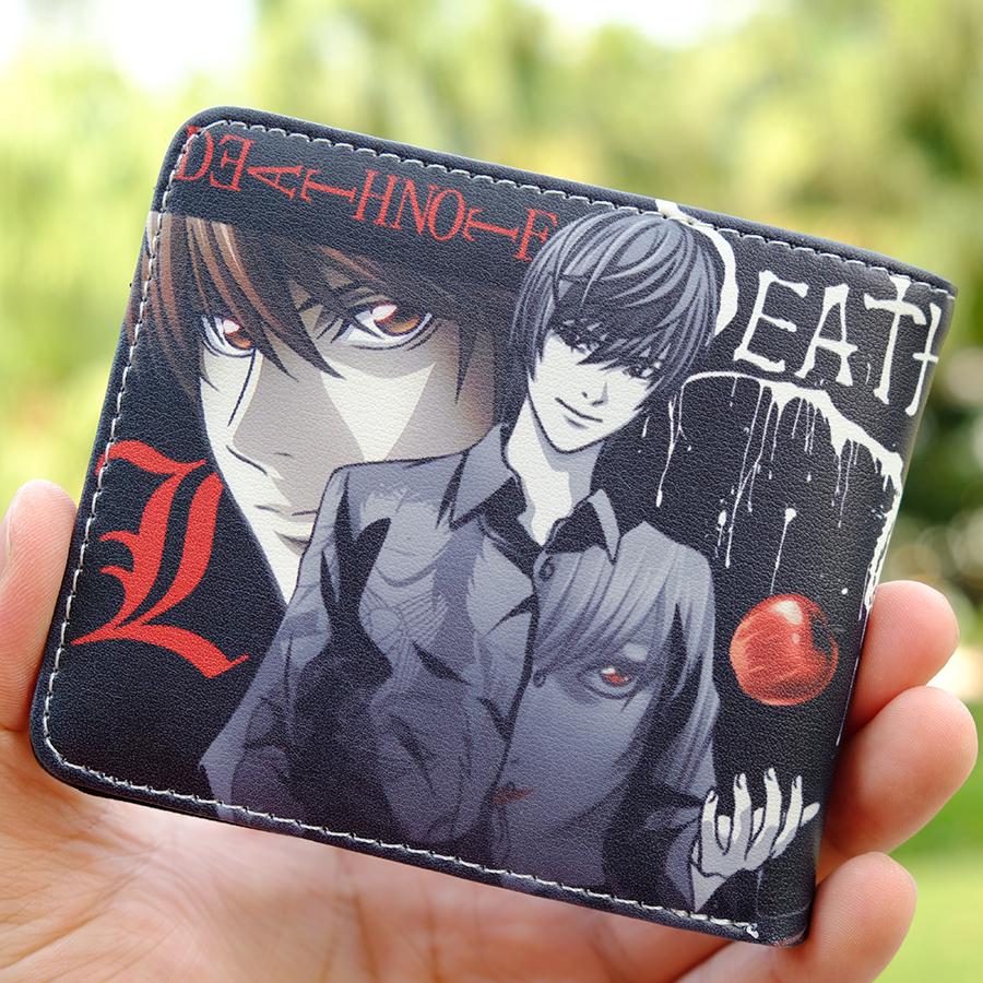 Кожаный кошелек для монет в стиле аниме DEATH Note L, крутой