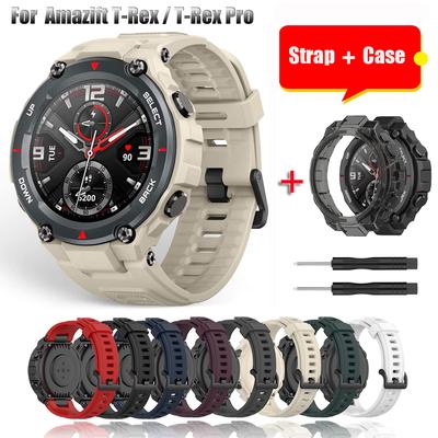 Сменный ремешок для Huami Amazfit T rex, силиконовый ремешок для часов Amazfit T-Rex/T-Rex Pro, ремешок